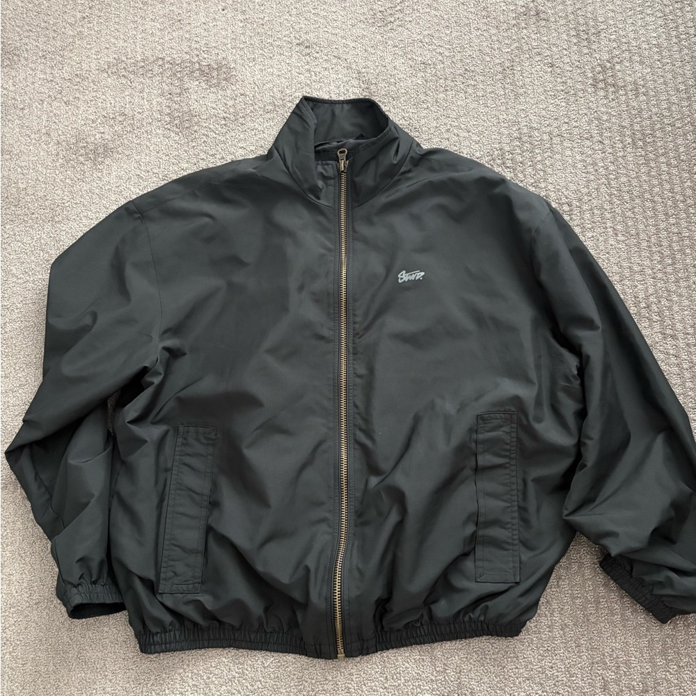 Pull & Bear men’s black large windbreaker